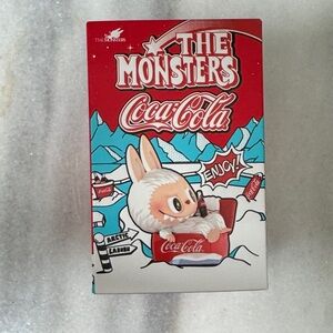 LABUBU Coca-Cola The Monsters Red and Blue Box POP MART LIMITED EDITION